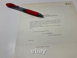 CIVIL War Florida Fort Jefferson Special Order Usct Soldier Released 1865