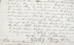 CIVIL War Frederick Maryland Hilarious Draft Dodger Letter Antietam Campaign