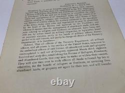 CIVIL War Freedmens Bureau Established Executive Order Andrew Johnson 1865