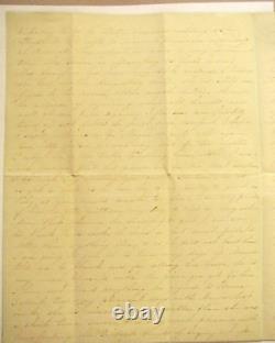 CIVIL War Georgia Confederate Surgeon Letter From Lee County Wife With Cover