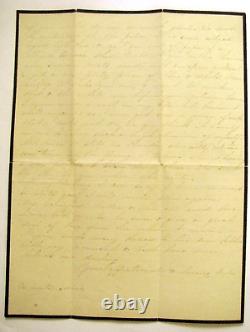 CIVIL War Georgia Confederate Surgeon Letter From Lee County Wife With Cover