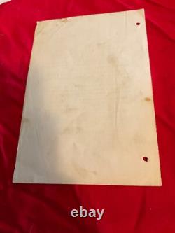 CIVIL War Grant Takes Command Mississippi 1863 War Dept Order Rosecrans Out 1847