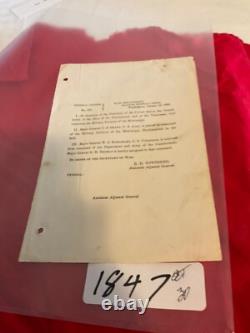 CIVIL War Grant Takes Command Mississippi 1863 War Dept Order Rosecrans Out 1847