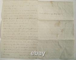 CIVIL War Illinois Letter To Kia Soldier From His Loving Wife