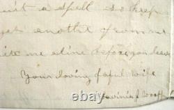 CIVIL War Illinois Letter To Kia Soldier From His Loving Wife