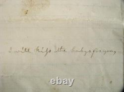 CIVIL War Illinois Letter To Kia Soldier From His Loving Wife