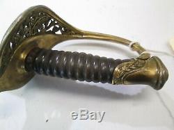 CIVIL War Import Early France French Officers Sword Wit No Scabbard Marked #l228