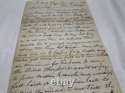 CIVIL War In Camp Seven Pines 5 Miles From Richmond Fire On Picket 1863 E26