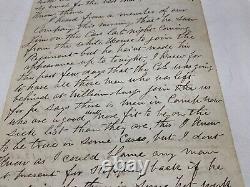 CIVIL War In Camp Seven Pines 5 Miles From Richmond Fire On Picket 1863 E26
