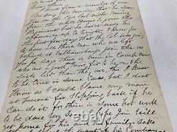 CIVIL War In Camp Seven Pines 5 Miles From Richmond Fire On Picket 1863 E26