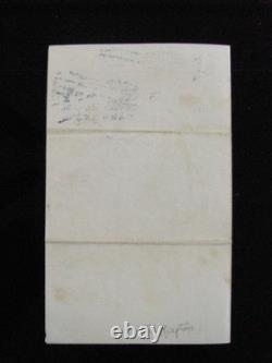 CIVIL War Indiana Letter From 2 Soldier Brothers W Patriotic Illus Both Die