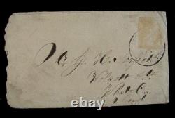 CIVIL War Indiana Letter From 2 Soldier Brothers W Patriotic Illus Both Die