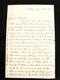 CIVIL War Letter Albany New York Troops Returning From Chancellorsville