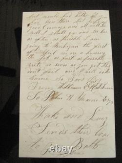 CIVIL War Letter Died At Andersonville Prison William Hutchinson 2nd Nyha