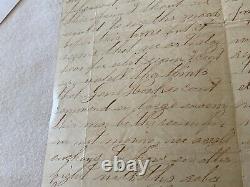 CIVIL War Letter Faulmonth Va April 1864 Hooker Command Of Large Army Battlee20