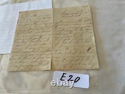 CIVIL War Letter Faulmonth Va April 1864 Hooker Command Of Large Army Battlee20