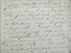 CIVIL War Letter From Wayland Michigan Brothers In The 19th Wisconsin Infantry