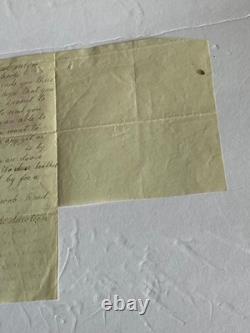 CIVIL War Letter Hard Fight Rebels Drives Pickets In Take Camp Mcclellan Patroit