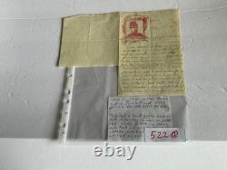 CIVIL War Letter Hard Fight Rebels Drives Pickets In Take Camp Mcclellan Patroit