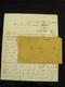 CIVIL War Letter Hung In Effigy To Vermont Brigade Soldier W Cover