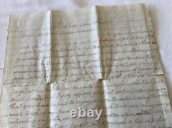 CIVIL War Letter Sensitive To His Wife June 1864 Quotes Doctor Issac Watts