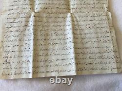 CIVIL War Letter Sensitive To His Wife June 1864 Quotes Doctor Issac Watts