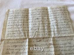 CIVIL War Letter Sensitive To His Wife June 1864 Quotes Doctor Issac Watts