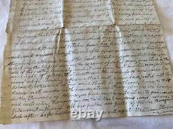 CIVIL War Letter Sensitive To His Wife June 1864 Quotes Doctor Issac Watts