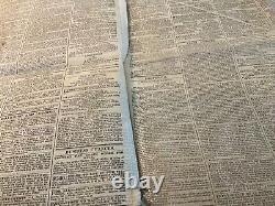 CIVIL War Lincoln Group Of 3 Newspapers Front Page Maps 1862 1863 Battles # 1826