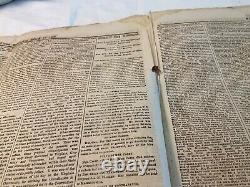 CIVIL War Lincoln Group Of 3 Newspapers Front Page Maps 1862 1863 Battles # 1826