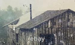 CIVIL War Log Cabin Photographer's Studio Soldiers Tintypes Photos Ga Tn Al