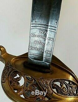 CIVIL War M 1850 Presentation Sword To Captain Joseph Keller Excelsior Brigade