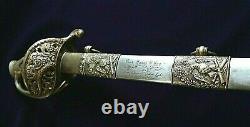 CIVIL War M 1850 Staff & Field Officer Presentation Sword Lieut James Fog 1862