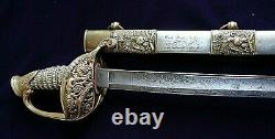 CIVIL War M 1850 Staff & Field Officer Presentation Sword Lieut James Fog 1862