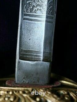 CIVIL War M 1850 Staff & Field Officer Presentation Sword Lieut James Fog 1862