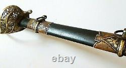 CIVIL War M 1850 Staff & Field Presentation Sword To ILL Captain June 1864