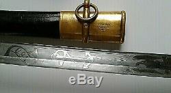 CIVIL War M 1852 Early CIVIL War Ames Naval Sword 1 Of 500 Made 1852 Very Rare