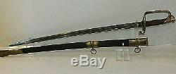 CIVIL War M 1852 Naval Early CIVIL War Sword 1 1/8 Inch Blade 1 Of 1230 Made