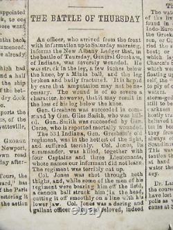 CIVIL War Memphis Tennessee Occupation Newspaper 1864