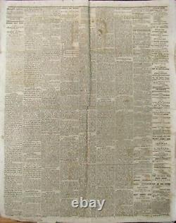 CIVIL War Memphis Tennessee Occupation Newspaper 1864