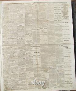 CIVIL War Memphis Tennessee Occupation Newspaper 1864