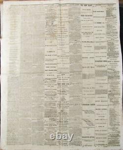 CIVIL War Memphis Tennessee Occupation Newspaper 1864