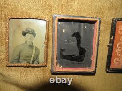 CIVIL War Mosby Ranger Confederate Csa Guerilla Cavalry Soldier Photo In Case