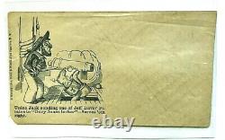 CIVIL War Navy Union Jack Sendng Csa Pirate To Davy Jones Locker Patriotic Cover