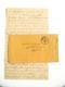 CIVIL War Northampton 37th Massachusetts Wounded Soldier Hospital Letter