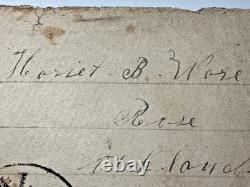 CIVIL War Patriotic Envelope Union General Mcclellan With 3 Cent Us Stamp Fp225