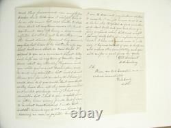 CIVIL War Patriotic Illus Frederick Maryland Hospital Pow Letter 1862 Dies 1863