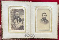 CIVIL War Photo Album Lincoln & Family Generals John Wilkes Booth