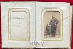 CIVIL War Photo Album Lincoln & Family Generals John Wilkes Booth