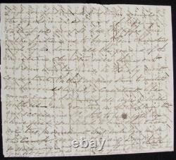 CIVIL War Port Royal South Carolina New York Officer Letter 1863